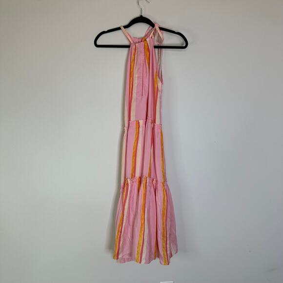 Club Monaco Amirra Silk midi Dress - Picture 9 of 11